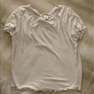 White, Pink, And Red Striped T-Shirts